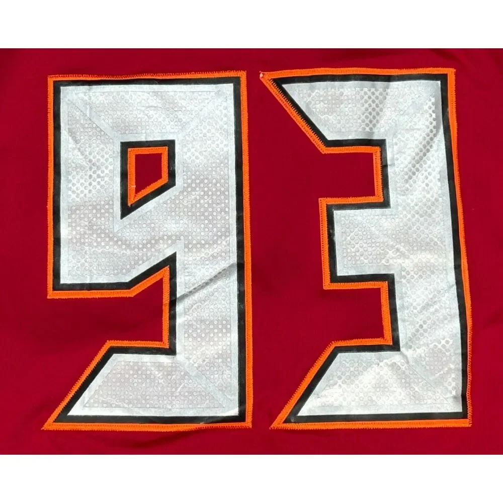 Nike NFL Players On Field Tampa Bay Buccaneers #93 Gerald McCoy Jersey Size XXXL